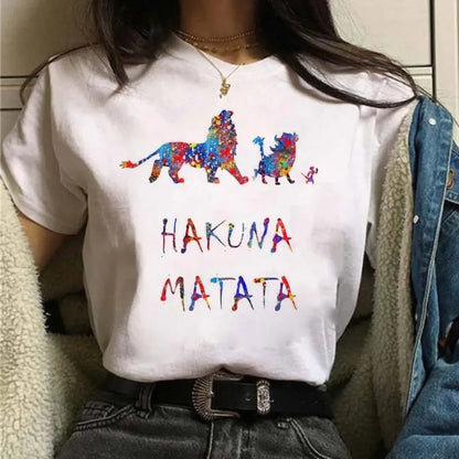 Camiseta Disney El Rey León Hakuna Matata para Mujer