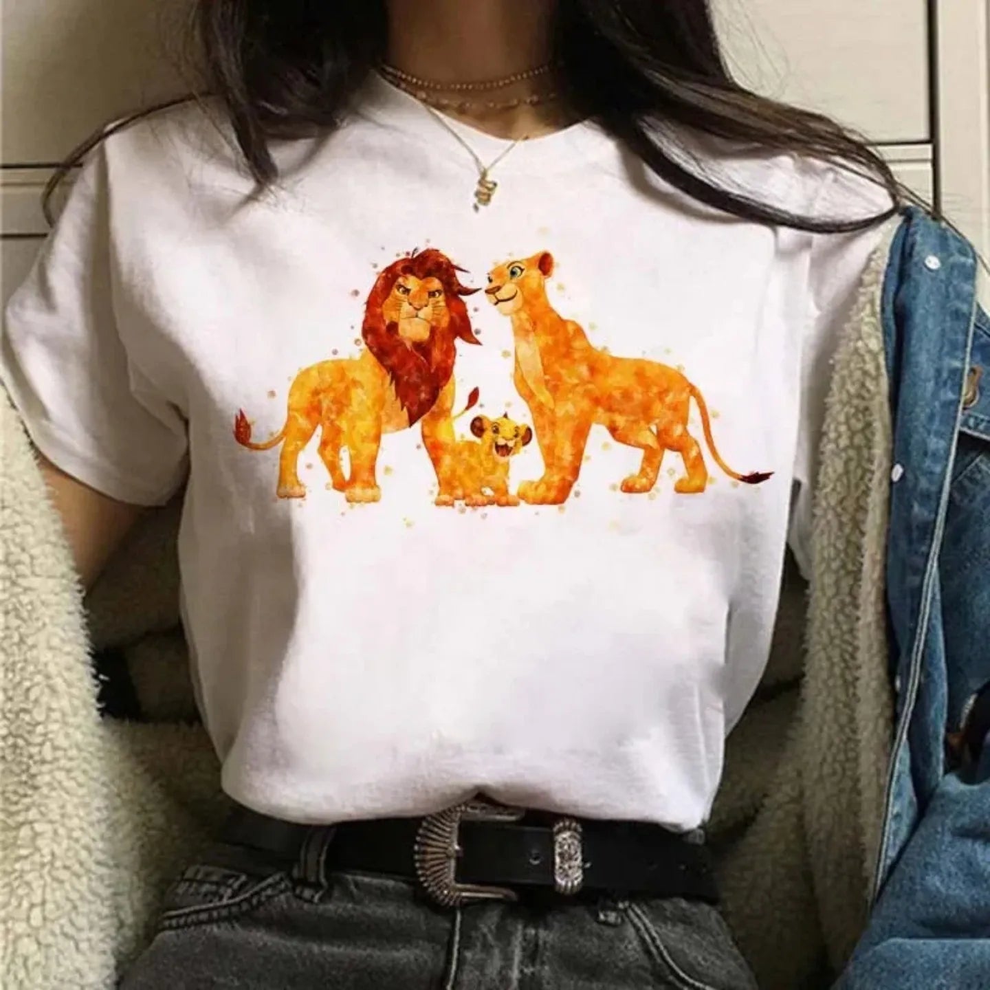 Camiseta Disney El Rey León Hakuna Matata para Mujer