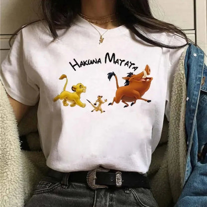 Camiseta Disney El Rey León Hakuna Matata para Mujer