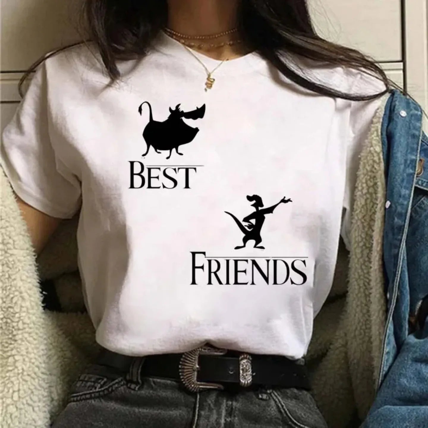 Camiseta Disney El Rey León Hakuna Matata para Mujer