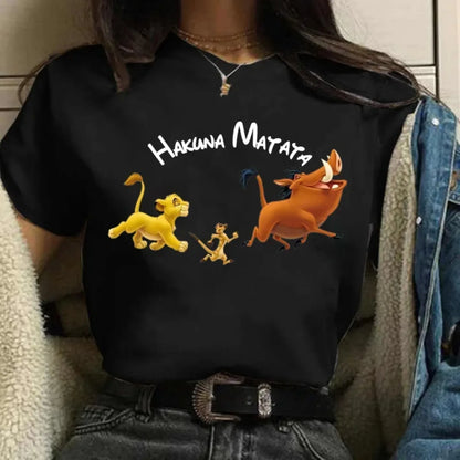 Camiseta Disney El Rey León Hakuna Matata para Mujer
