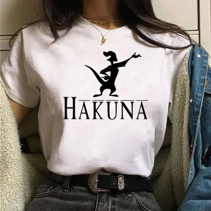 Camiseta Disney El Rey León Hakuna Matata para Mujer