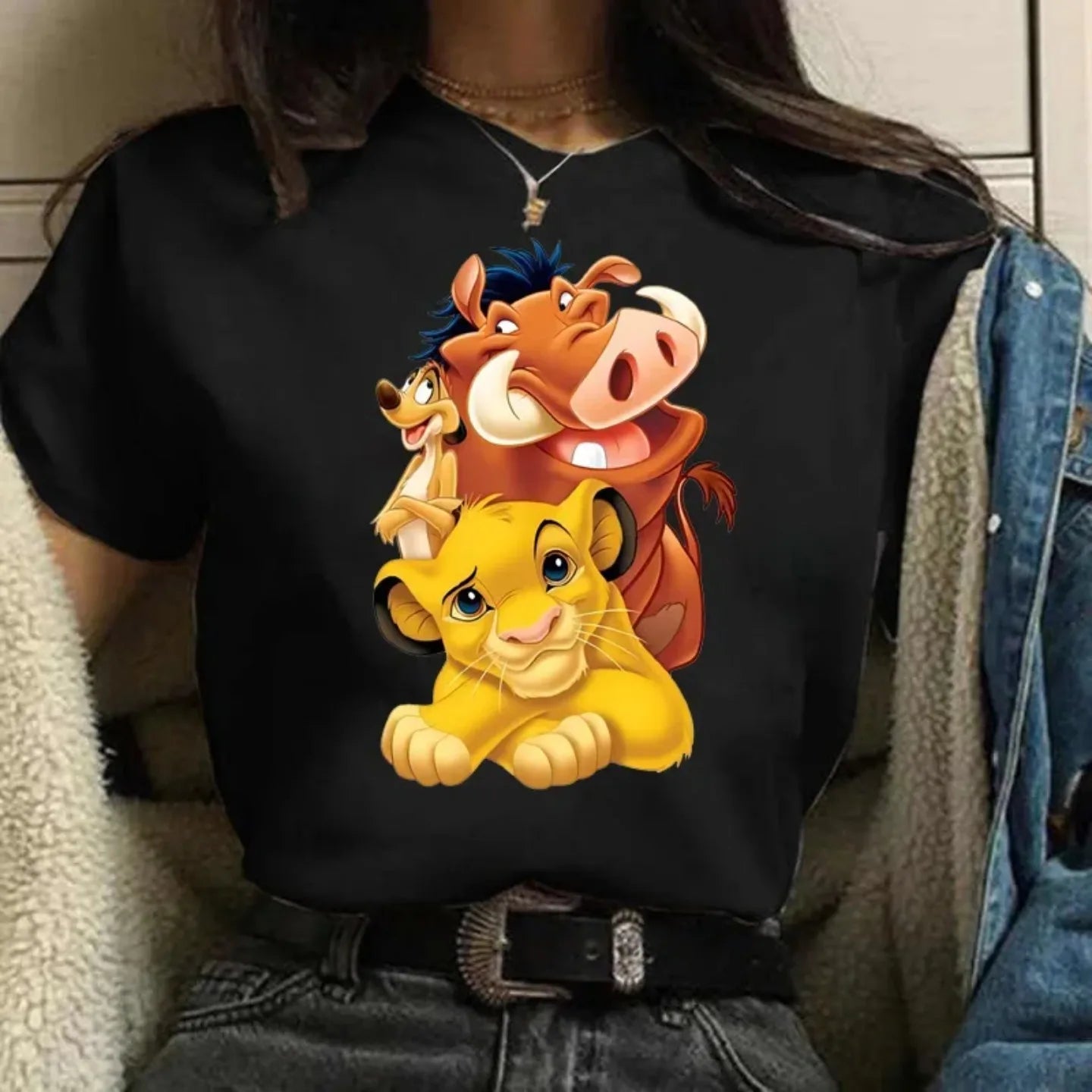 Camiseta Disney El Rey León Hakuna Matata para Mujer