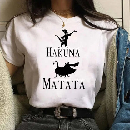 Camiseta Disney El Rey León Hakuna Matata para Mujer