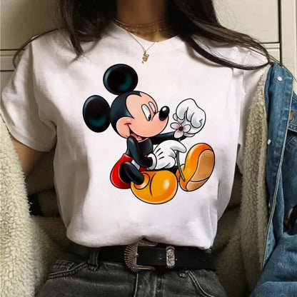 Camiseta Disney Mickey y Minnie para Mujer
