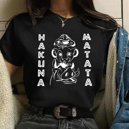 Camiseta Disney El Rey León Hakuna Matata para Mujer