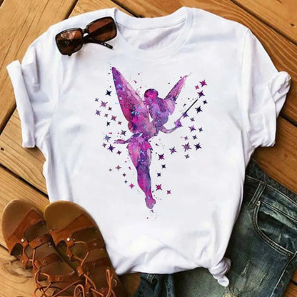 Camiseta Disney Mickey y Minnie Mouse para Mujer