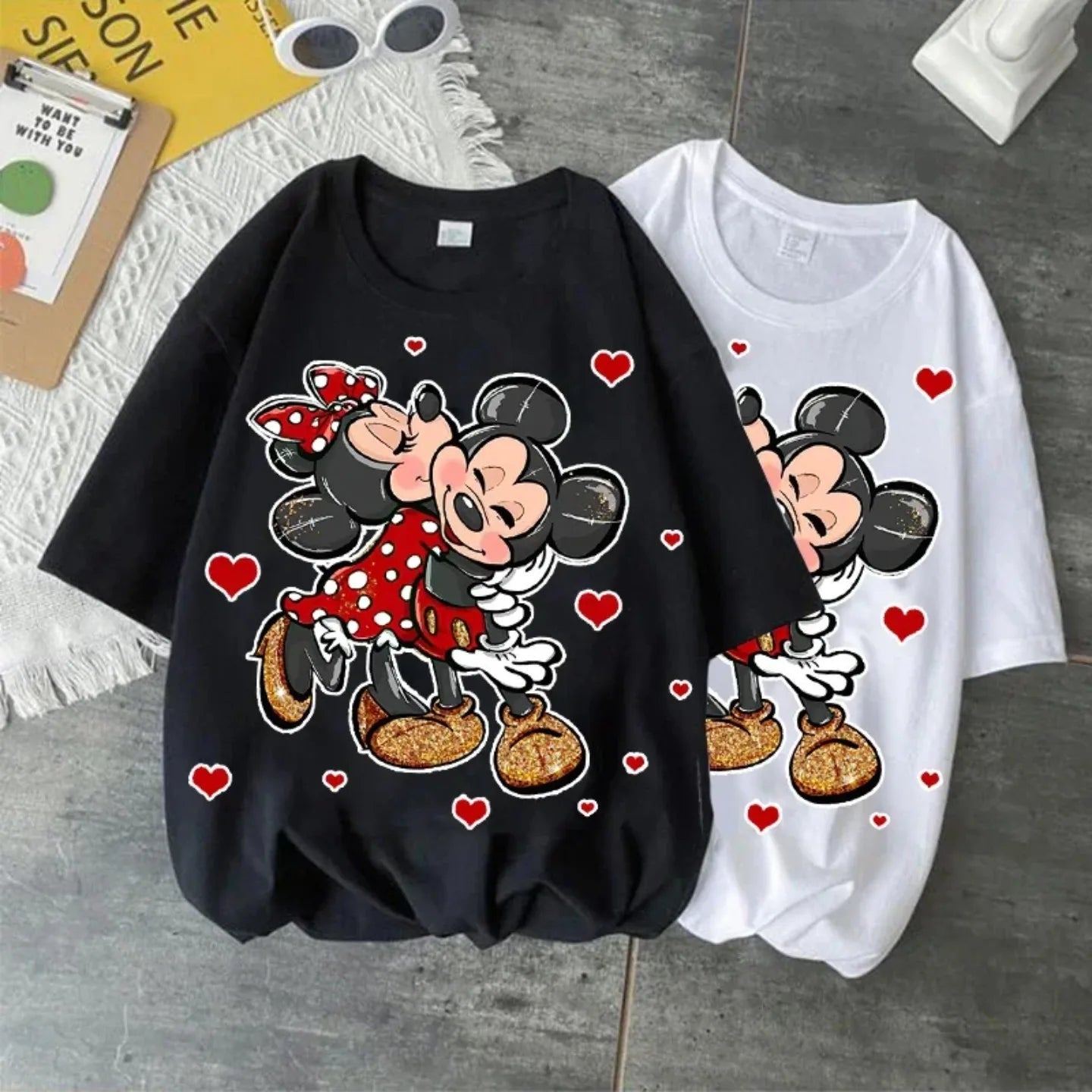 Camiseta Mickey Mouse Mujer Disney para Verano