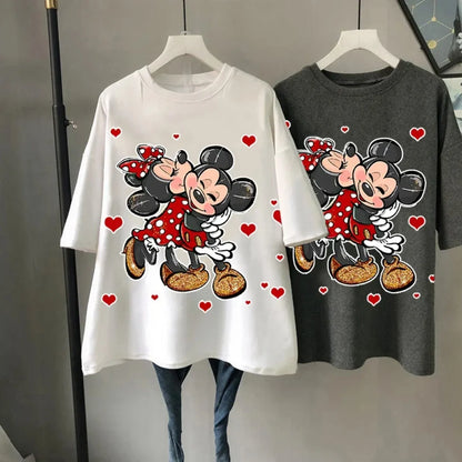 Camiseta Mickey Mouse Mujer Disney para Verano